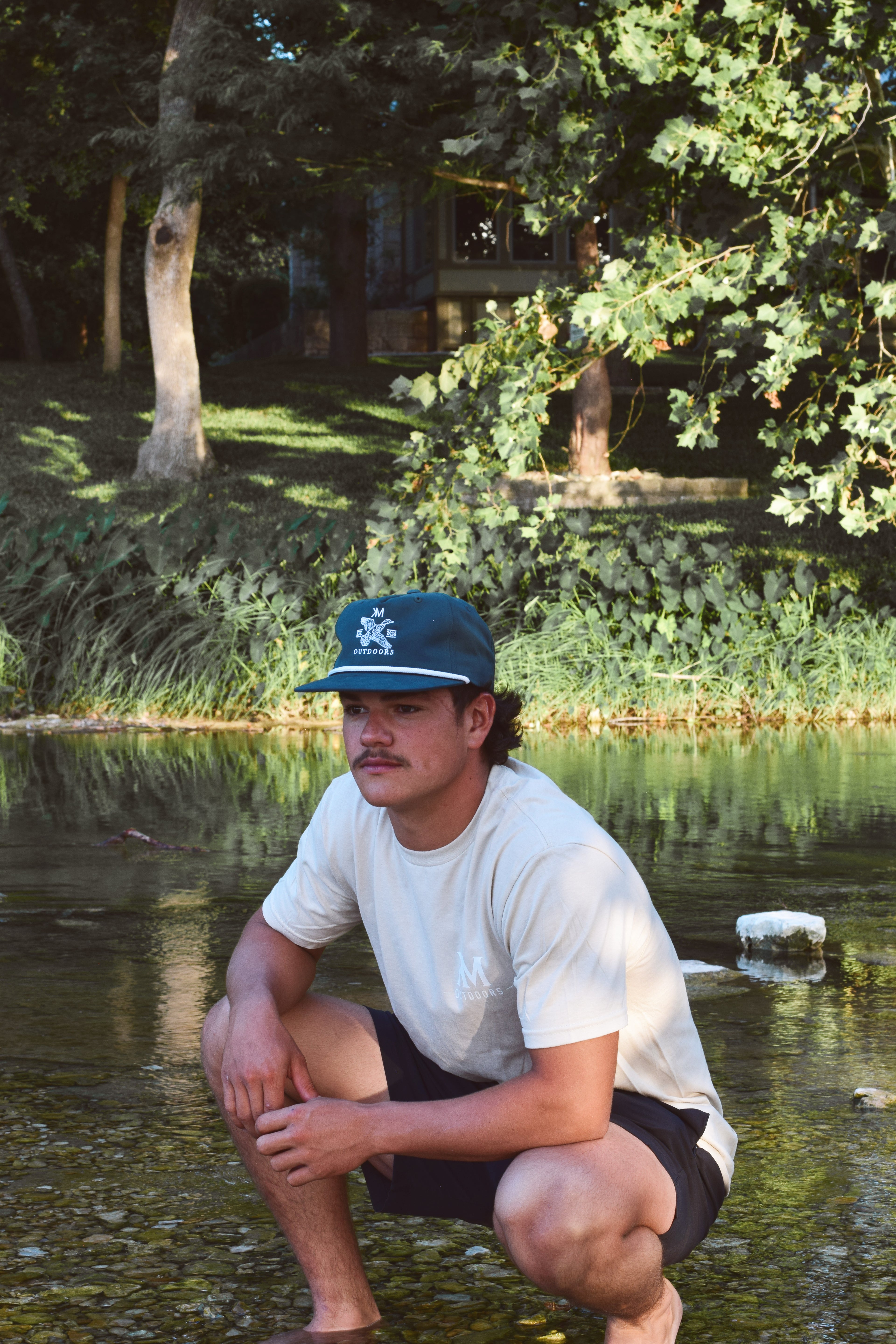 The Established Logo Hat - Forest Green