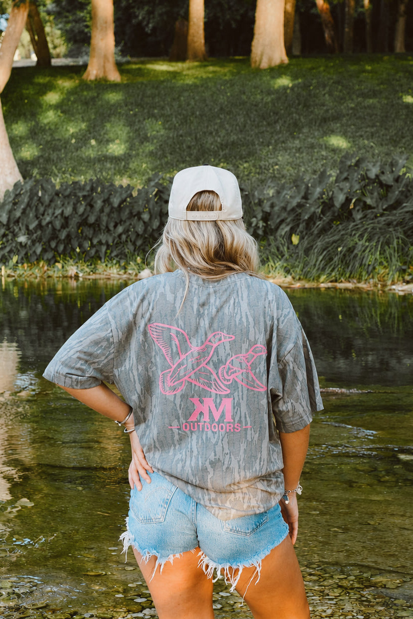 The Youth Bottomland Tee - Pink