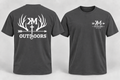 KM Charcoal Faith and Field Tee