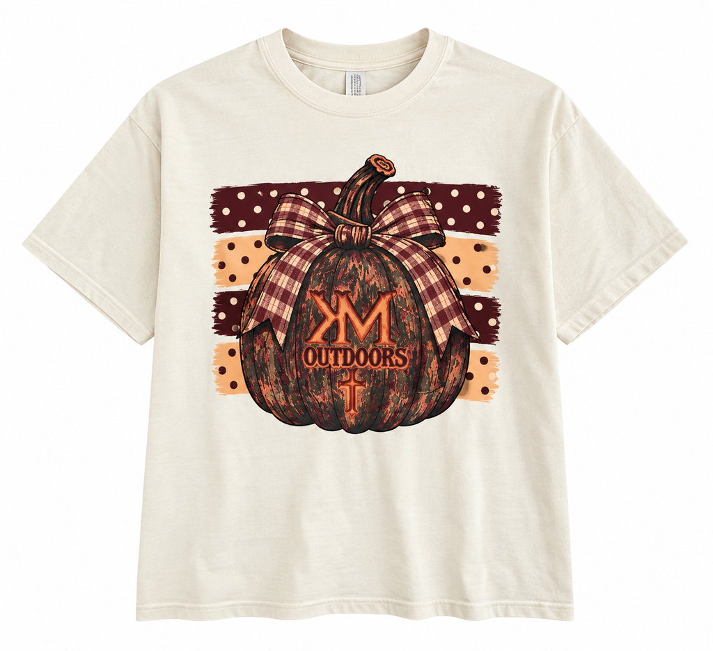 Pumpkin Bow tee