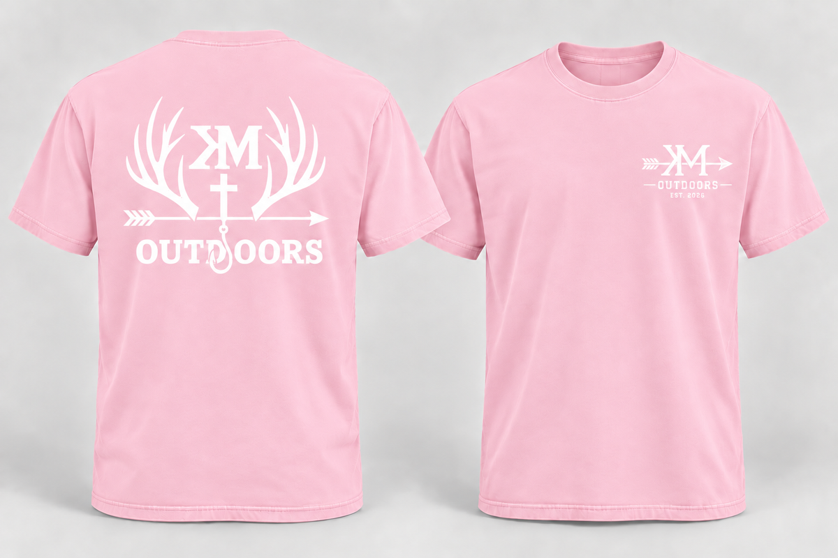 KM Pink Faith and Field Tee