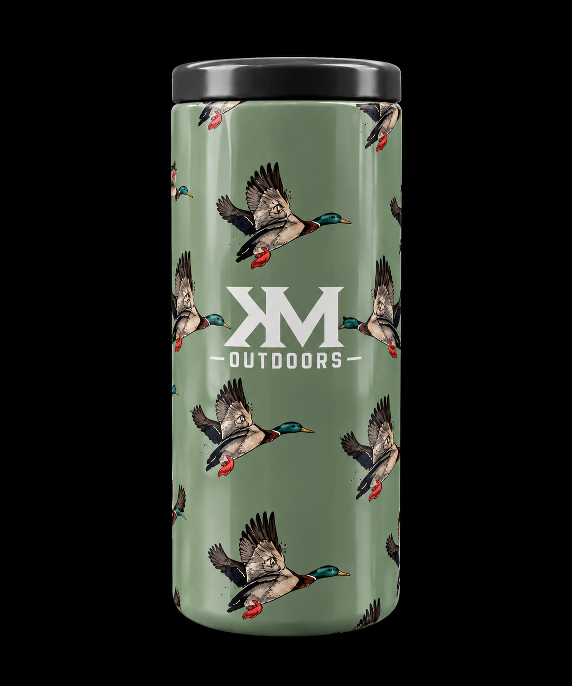 Green Duck Koozie