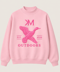 Pink KM Mockneck